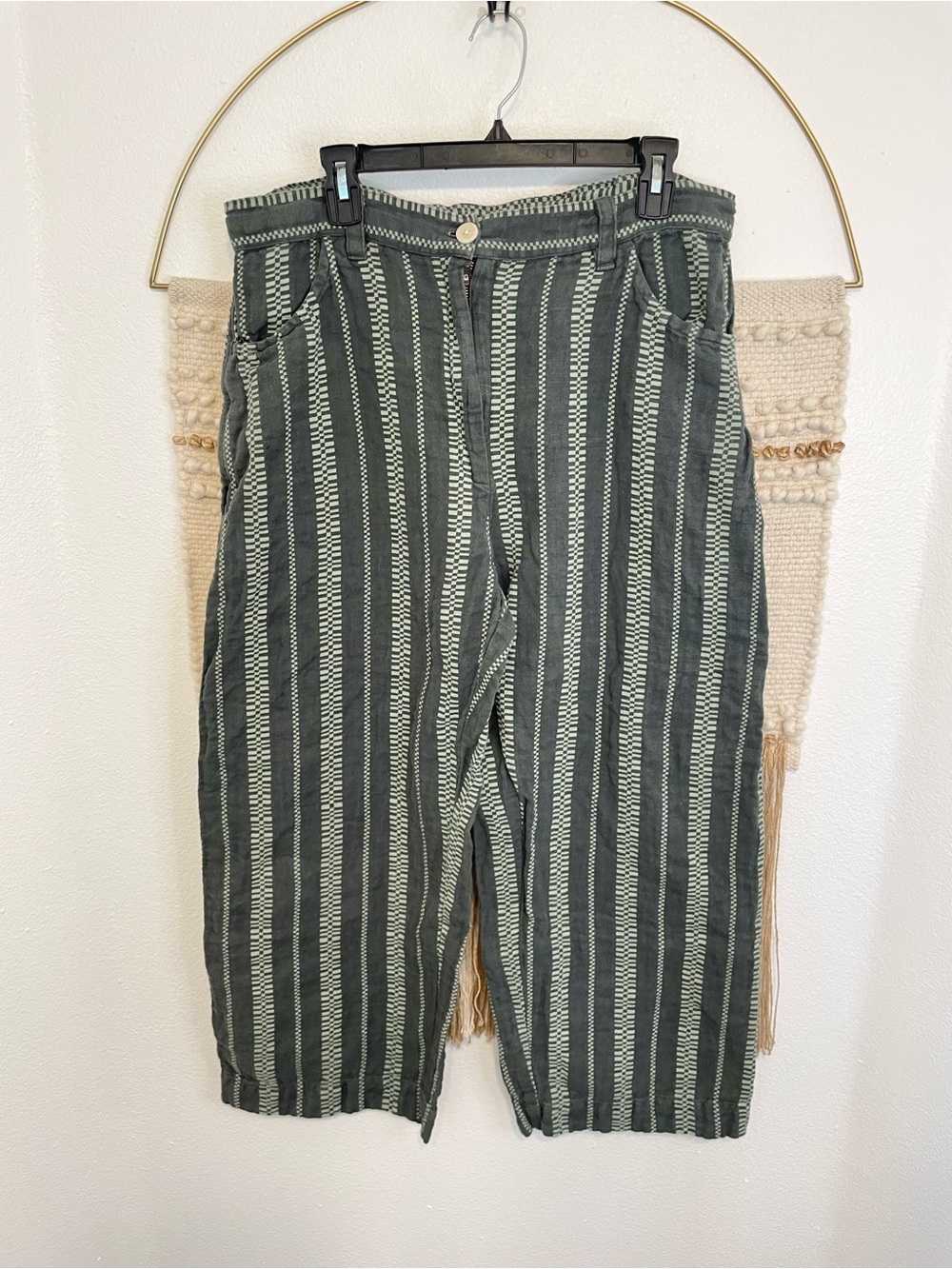 Soluna Collective Green Wide Leg Pants 12